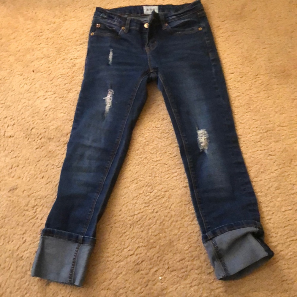 Hudson Capri skinny jeans